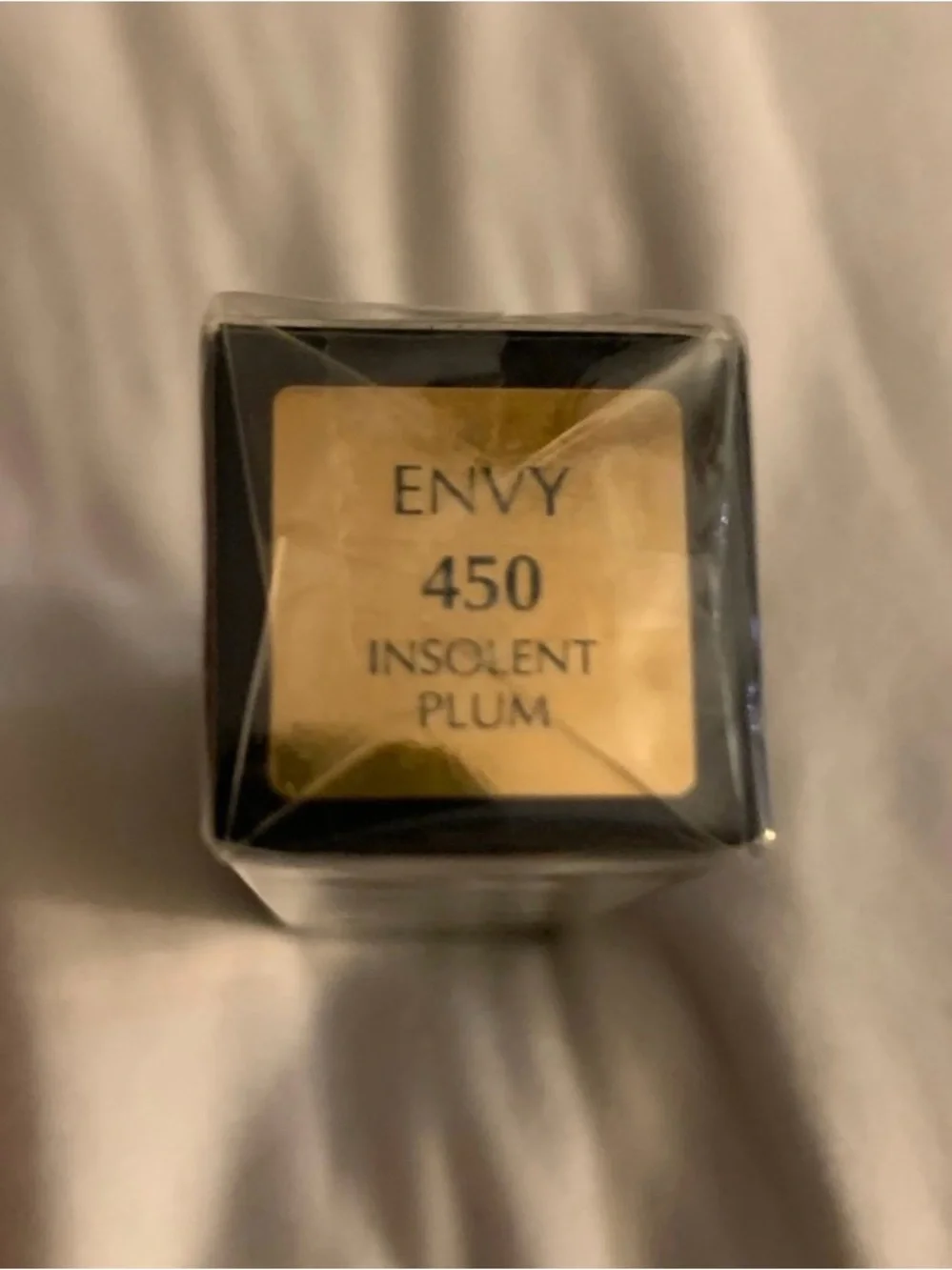 New Sealed Estee Lauder Satin Lipstick in Deep Plum 450 Lip Stick